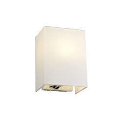 Mały kinkiet Riley - 1 źródło światła - Polerowany chrom DL-RILEY-S-IV-PC