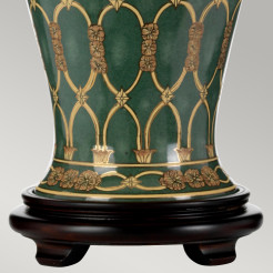 Lampa stołowa Sashi - 1 źródło światła - Zielony, złoty DL-SASHI-TL
