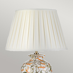 Lampa stołowa Soling - 1 źródło światła - Kremowy, wielokolorowy DL-SOLING-TL