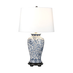 Lampa stołowa Ying - 1 źródło światła - Niebieski, biały DL-YING-TL