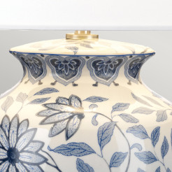 Lampa stołowa Ying - 1 źródło światła - Niebieski, biały DL-YING-TL