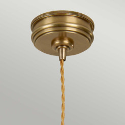 Lampa wisząca Douille - 1 źródło światła - Postarzany mosiądz DOUILLE-P-AB