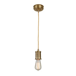 Lampa wisząca Douille - 1 źródło światła - Postarzany mosiądz DOUILLE-P-AB