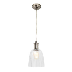 Lampa wisząca Douille - 1 źródło światła - Polerowany nikiel DOUILLE-P-PN
