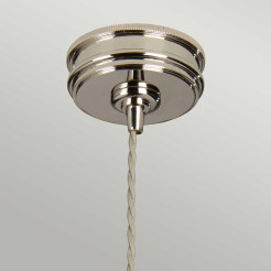 Lampa wisząca Douille - 1 źródło światła - Polerowany nikiel DOUILLE-P-PN