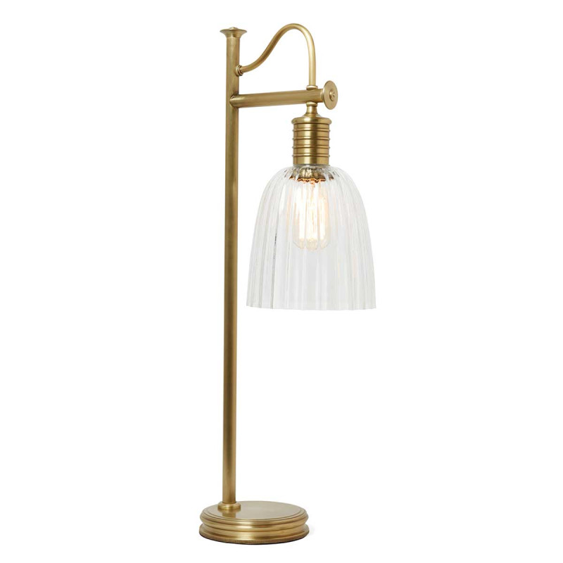 Lampa stołowa Douille - 1 źródło światła - Postarzany mosiądz DOUILLE-TL-AB