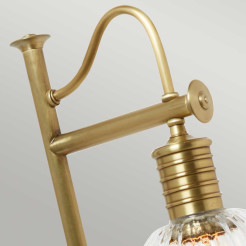 Lampa stołowa Douille - 1 źródło światła - Postarzany mosiądz DOUILLE-TL-AB