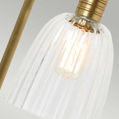 Lampa stołowa Douille - 1 źródło światła - Postarzany mosiądz DOUILLE-TL-AB