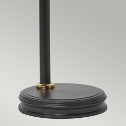 Lampa stołowa Douille - 1 źródło światła - Czarny, polerowany mosiądz DOUILLE-TL-BPB