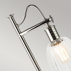 Lampa stołowa Douille - 1 źródło światła - Polerowany nikiel DOUILLE-TL-PN