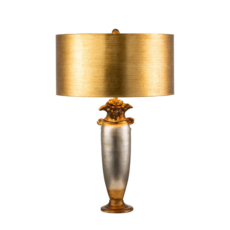 Lampa stołowa Bienville - 1 źródło światła - Srebrny, złoty, brązowy FB-BIENVILLE-TL
