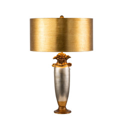 Lampa stołowa Bienville - 1 źródło światła - Srebrny, złoty, brązowy FB-BIENVILLE-TL