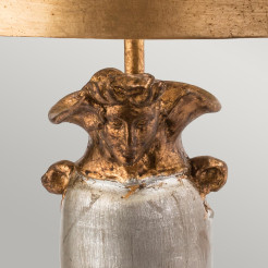Lampa stołowa Bienville - 1 źródło światła - Srebrny, złoty, brązowy FB-BIENVILLE-TL