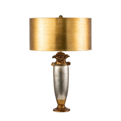 Lampa stołowa Bienville - 1 źródło światła - Srebrny, złoty, brązowy FB-BIENVILLE-TL