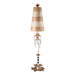 Lampa stołowa Birdland - 1 źródło światła - Kremowy, złoty FB-BIRDLAND-TL
