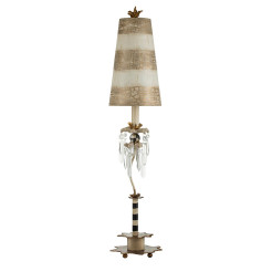Lampa stołowa Birdland - 1 źródło światła - Kremowy, złoty FB-BIRDLAND-TL