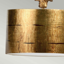 Duża lampa wisząca Fragment - 1 źródło światła - Postarzane złoto FB-FRAGMENT-G-PL