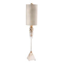 Lampa stołowa Madison - 1 źródło światła - Beżowa patyna, złoty FB-MADISON-TL