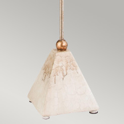 Lampa stołowa Madison - 1 źródło światła - Beżowa patyna, złoty FB-MADISON-TL