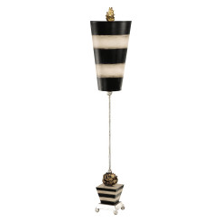 Lampa stołowa Peony - 1 źródło światła - Taupe, czarny FB-PEONY-TL