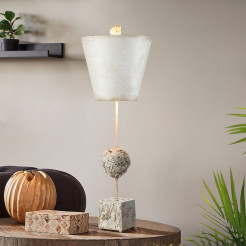 Lampa stołowa Petra - 1 źródło światła - Biały FB-PETRA-TL
