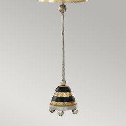 Lampa stołowa Phoenician - 1 źródło światła - Czarny, złoty, srebrny FB-PHOENICIAN-TL