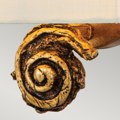 Mały kinkiet Swirl - 1 źródło światła - Złoty FB-SWIRL-1S-G