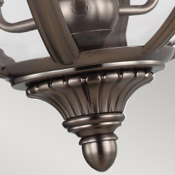 Lampa wisząca Adams - 3 źródła światła - Antyczny nikiel FE-ADAMS-3P-ANL