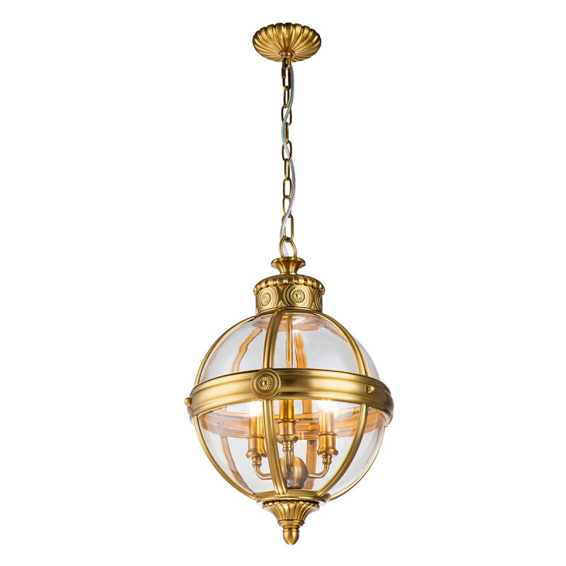 Lampa wisząca Adams - 3 źródła światła - Oksydowany mosiądz FE-ADAMS-3P-BB