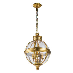 Lampa wisząca Adams - 3 źródła światła - Oksydowany mosiądz FE-ADAMS-3P-BB