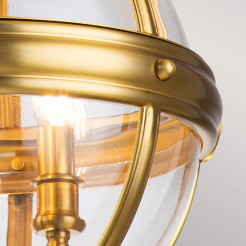 Lampa wisząca Adams - 3 źródła światła - Oksydowany mosiądz FE-ADAMS-3P-BB