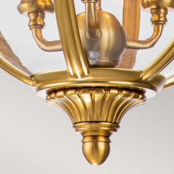 Lampa wisząca Adams - 3 źródła światła - Oksydowany mosiądz FE-ADAMS-3P-BB