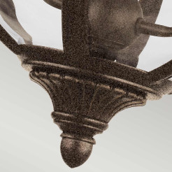 Lampa wisząca Adams - 3 źródła światła - Brytyjski brąz FE-ADAMS-3P-BRZ