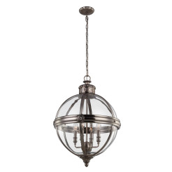 Lampa wisząca Adams - 4 źródła światła - Antyczny nikiel FE-ADAMS-4P-ANL