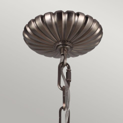 Lampa wisząca Adams - 4 źródła światła - Antyczny nikiel FE-ADAMS-4P-ANL