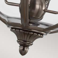Lampa wisząca Adams - 4 źródła światła - Antyczny nikiel FE-ADAMS-4P-ANL