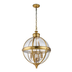 Lampa wisząca Adams - 4 źródła światła - Oksydowany mosiądz FE-ADAMS-4P-BB