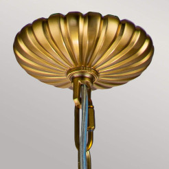 Lampa wisząca Adams - 4 źródła światła - Oksydowany mosiądz FE-ADAMS-4P-BB