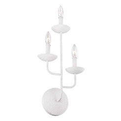 Kinkiet Annie - 3 źródła światła - Teksturowana biel FE-ANNIE3-PSW
