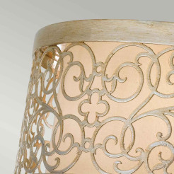 Plafon Arabesque - 2 źródła światła - Srebrna patyna FE-ARABESQUE-F
