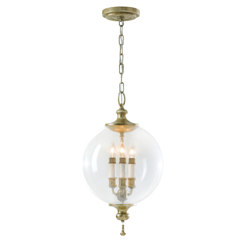 Lampa wisząca Argento - 3 źródła światła - Oksydowane srebro FE-ARGENTO-P