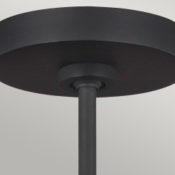 Lampa wisząca Asher - 5 źródeł światła - Czarny, złoty FE-ASHER-5P-MB