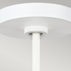 Lampa wisząca Asher - 5 źródeł światła - Matowa biel, złoty FE-ASHER-5P-WHT