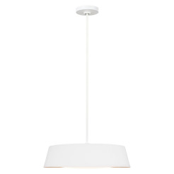Lampa wisząca Asher - 5 źródeł światła - Matowa biel, złoty FE-ASHER-5P-WHT