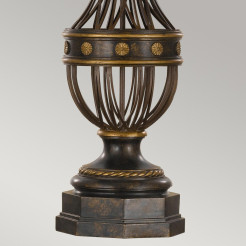 Lampa stołowa Augustine - 1 źródło światła - Antyczny brąz FE-AUGUSTINE-TL