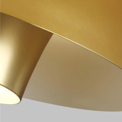Lampa wisząca Brisbin - 1 źródło światła - Oksydowany mosiądz FE-BRISBIN-BB