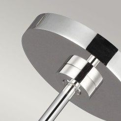Lampa wisząca Brisbin - 1 źródło światła - Polerowany nikiel FE-BRISBIN-PN