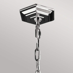 Lampa wisząca Corinne - 6 źródeł światła - Polerowany nikiel FE-CORINNE-6P-L