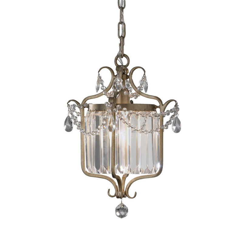 Lampa wisząca Gianna - 1 źródło światła - Srebrny FE-GIANNA1C