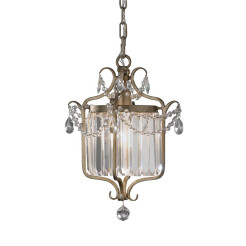 Lampa wisząca Gianna - 1 źródło światła - Srebrny FE-GIANNA1C